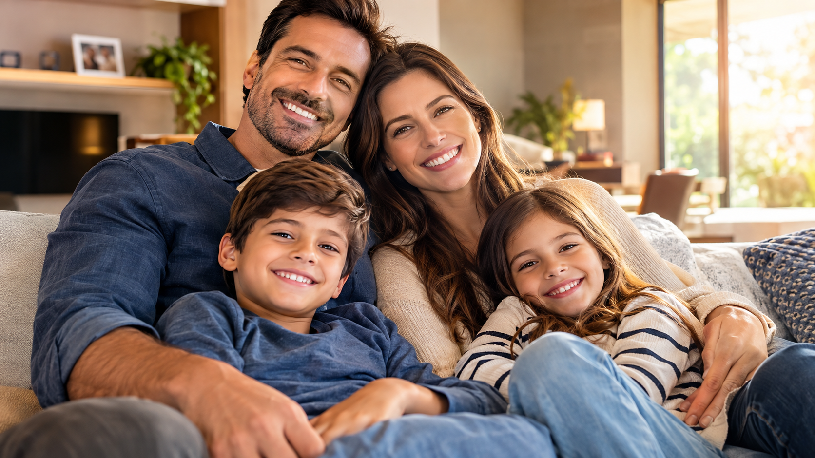 Familia feliz